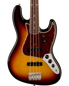 Fender American Vintage II 1966 Jazz Electric Bass. Rosewood Fingerboard, 3-Color Sunburst TGF33