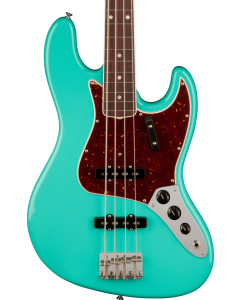 Fender American Vintage II 1966 Jazz Electric Bass. Rosewood Fingerboard, Sea Foam Green