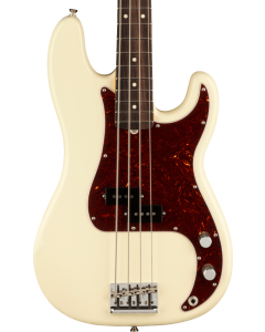 Fender American Professional II Precision Bass. Rosewood Fingerboard, Olympic White TGF33