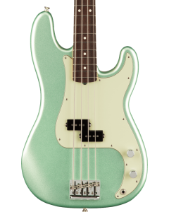 Fender American Professional II Precision Bass. Rosewood Fingerboard, Mystic Surf Green TGF33