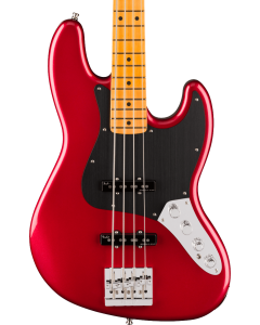 Fender American Ultra II Jazz Bass, Maple Fingerboard, Sinister Red TGF33