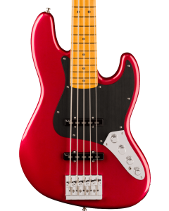 Fender American Ultra II Jazz Bass V, Maple Fingerboard, Sinister Red