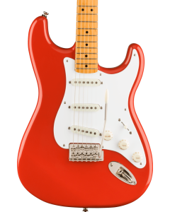 Squier Classic Vibe '50S Stratocaster Maple Fingerboard Electric Guitar Fiesta Red