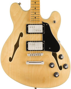 Squier Classic Vibe Starcaster Electric Guitar. Maple Fingerbaord, Natural