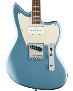 Squier  Limited Edition Paranormal Offset Telecaster SJ Electric Guitar, Laurel Fingerboard, Parchment Pickguard, Ice Blue Metallic TGF33