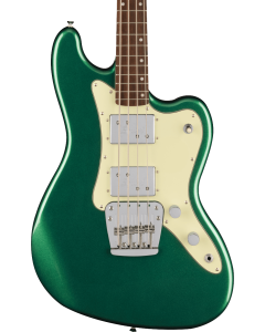 Squier Paranormal Rascal Bass HH, Laurel Fingerboard, Mint Pickguard, Sherwood Green
