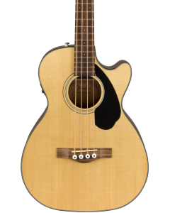 Fender CB-60SCE Acoustic Bass. Laurel FB, Natural