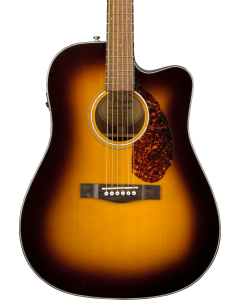Fender CD-140SCE Dreadnought Acoustic Electric Guitar. Walnut FB, Sunburst w/case TGF33