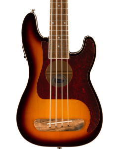 Fender Fullerton Precision Bass Uke, Walnut Fingerboard, Tortoiseshell Pickguard, 3-Color Sunburst