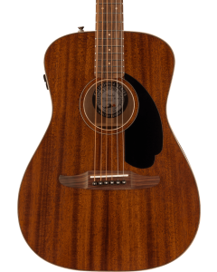 Fender Malibu Special Acoustic Guitar Pau Ferro Fingerboard, Black Pickguard, Natural