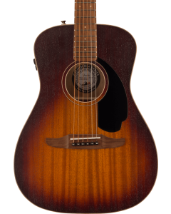 Fender Malibu Special Acoustic Guitar. Pau Ferro Fingerboard, Black Pickguard, Honey Burst