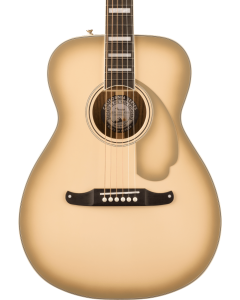 Fender Limited Edition California Vintage Malibu Acoustic Guitar with Case, Antigua Pickguard, Antigua TGF33