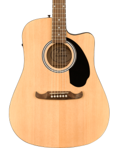 Fender FA-125CE Acoustic Guitar, Walnut Fingerboard, Natural