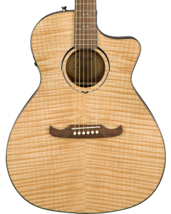 Fender FA-345CE Auditorium Acoustic Electric Guitar. Laurel FB, Natural
