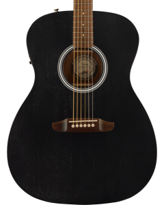 Fender Monterey Standard Acoustic Guitar. Walnut Fingerboard, Black Top TGF33