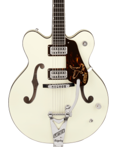 Gretsch G6636T-RF Richard Fortus Signature  Falcon  Center Block Guitar with String-Thru Bigsby, Ebony Fingerboard, Vintage White