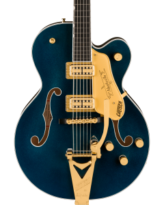 Gretsch Nashville Hollow Body Guitar with String-Thru Bigsby and Gold Hardware, Ebony Fingerboard, Midnight Sapphire