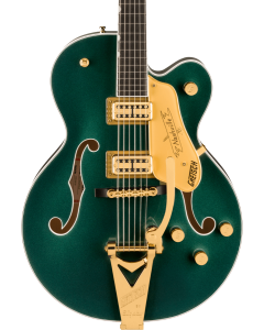 Gretsch Nashville Hollow Body Guitar with String-Thru Bigsby and Gold Hardware, Ebony Fingerboard, Cadillac Green