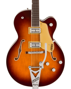 Gretsch Tennessean Hollow Body Guitar with String-Thru Bigsby and Nickel Hardware, Rosewood Fingerboard, Havana Burst