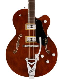 Gretsch Tennessean Hollow Body Guitar with String-Thru Bigsby and Nickel Hardware, Rosewood Fingerboard, Walnut Stain