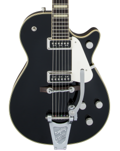 Gretsch G6128T-53 Vintage Select 53 Duo Jet Electric Guitar with Bigsby. TV Jones, Black
