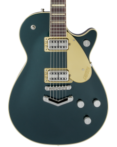 Gretsch G6228 Players Edition Jet BT with V-Stoptail Electric Guitar. Rosewood FB, Cadillac Green