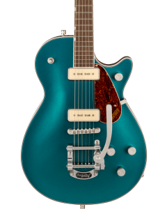 Gretsch G5210T-P90 Electromatic Jet Two 90 Single-Cut Guitar with Bigsby, Laurel Fingerboard, Petrol
