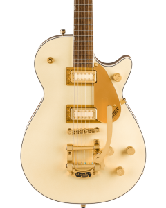Gretsch Electromatic Pristine LTD Jet Single-Cut Guitar with Bigsby, Laurel Fingerboard, White Gold