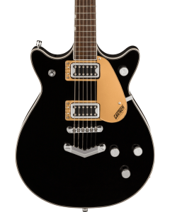 Gretsch G5222 Electromatic Double Jet Guitar BT with V-Stoptail, Laurel Fingerboard, Black