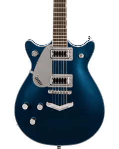 Gretsch G5232LH Electromatic Double Jet Guitar FT with V-Stoptail, Left-Handed, Laurel Fingerboard, Midnight Sapphire