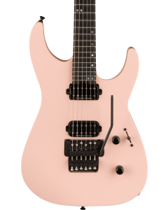 Jackson American Series Virtuoso Electric Guitar, Streaked Ebony Fingerboard, Satin Shell Pink