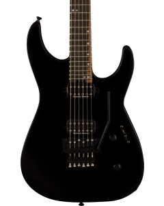 Jackson American Series Virtuoso Electric Guitar, Streaky Ebony Fingerboard, Satin Black