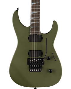 Jackson American Series Soloist Electric Guitar SL2MG, Ebony Fingerboard, Matte Army Drab