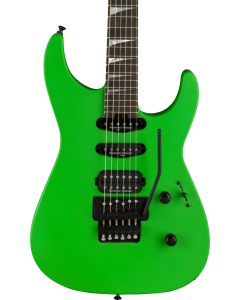 Jackson American Series Soloist Electric Guitar SL3, Ebony Fingerboard, Satin Slime Green