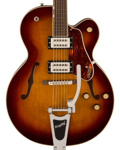 Gretsch G2420T Streamliner Hollow Body Guitar with Bigsby, Laurel Fingerboard, Broad'Tron BT-3S Pickups, Havana Burst