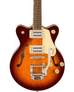Gretsch G2655T Streamliner Center Block Jr. Double-Cut Guitar with Bigsby, Laurel Fingerboard, Forge Glow