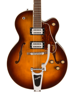 Gretsch G2420T Streamliner Hollow Body Guitar with Bigsby, Laurel Fingerboard, Broad'Tron BT-3S Pickups, Robusto Burst