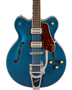 Gretsch G2622T Streamliner Center Block Double-Cut Guitar with Bigsby, Laurel Fingerboard, Broad‚ÄôTron BT-3S Pickups, Dark Denim TGF33