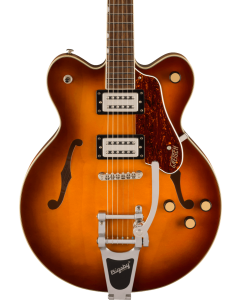 Gretsch G2622T Streamliner Center Block Double-Cut Guitar with Bigsby, Laurel Fingerboard, Broad’Tron BT-3S Pickups, Abbey Ale