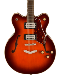 Gretsch G2622 Streamliner Center Block Double-Cut Guitar with V-Stoptail, Laurel Fingerboard, Broad’Tron BT-3S Pickups, Fireburst