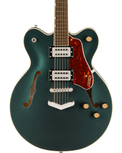 Gretsch G2622 Streamliner Center Block Double-Cut Guitar with V-Stoptail, Laurel Fingerboard, Broad’Tron BT-3S Pickups, Cadillac Green