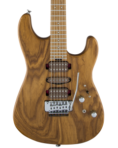 Charvel Guthrie Govan Signature Electric Guitar. HSH Caramelized Ash, Caramelized Flame Maple Fingerboard, Natural