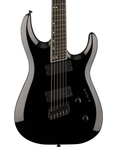Jackson Pro Plus Series DK Modern MS HT6 Electric Guitar, Ebony Fingerboard, Gloss Black TGF33