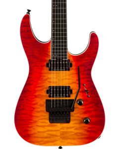 Jackson Pro Plus Series Dinky Electric Guitar DKAQ, Ebony Fingerboard, Firestorm