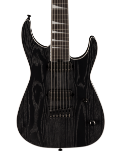 Jackson Pro Series Signature Jeff Loomis Soloist Electric Guitar SL7 HT, Ebony Fingerboard, Black Ash
