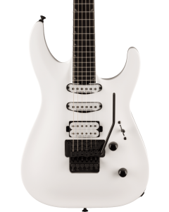 Jackson Pro Plus Series Soloist Electric Guitar SLA3, Ebony Fingerboard, Snow White
