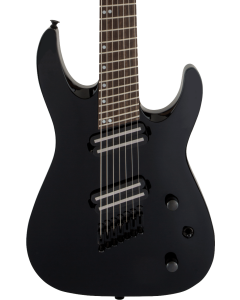 Jackson X Series Dinky Arch Top DKAF7 MS Electric Guitar. Laurel FB, Multi-Scale, Gloss Black TGF33