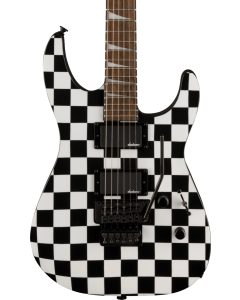 Jackson X Series Soloist Electric Guitar, SLX DX, Laurel Fingerboard, Checkered Past