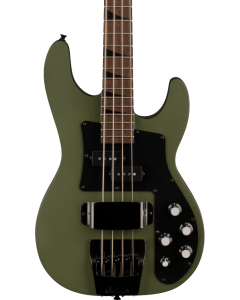 Jackson X Series Concert Bass CBXDX IV, Laurel Fingerboard, Matte Army Drab