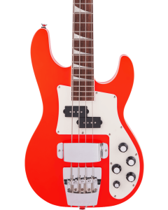 Jackson X Series Concert Bass CBXNT DX IV Electric Bass. Laurel Fingerboard, Rocket Red